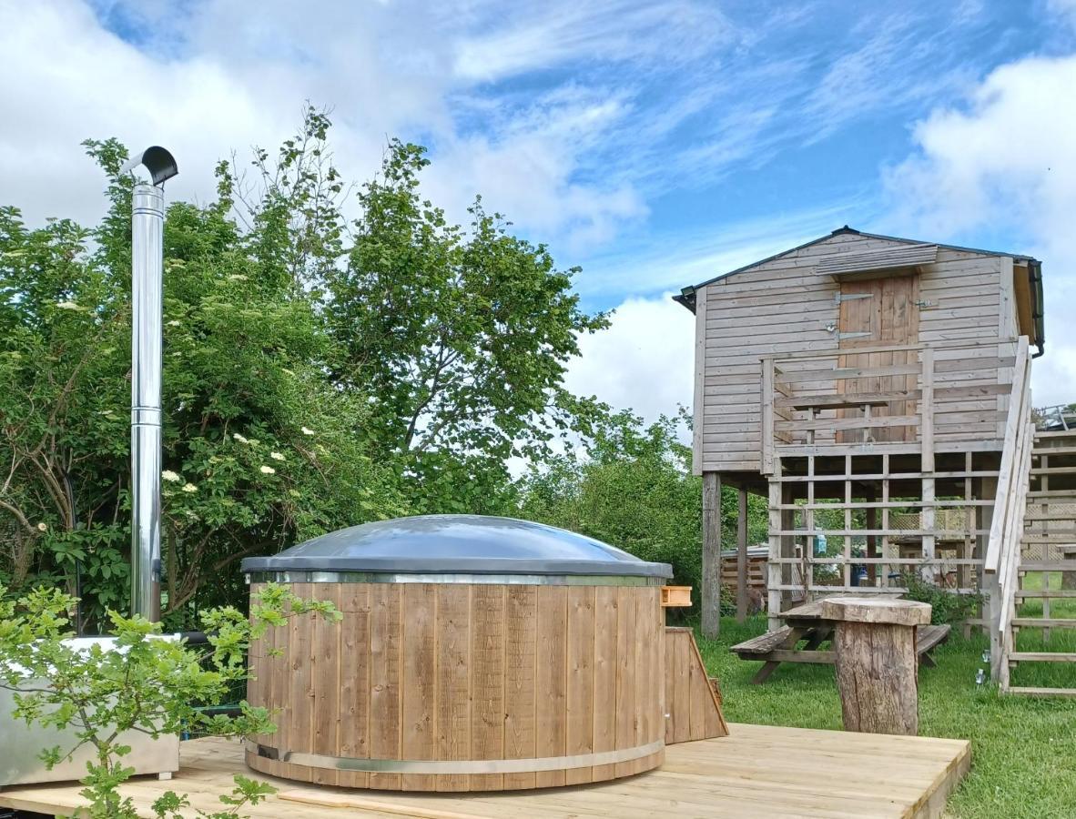 Norwell View Farm Glamping With Hot Tubs Hotel Бат Екстериор снимка